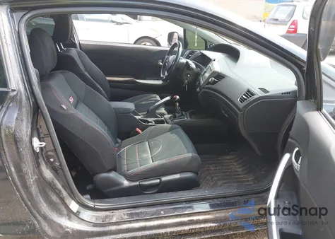 2012 Honda Civic Si из США, поврежденный, VIN 2HGFG4A55CH707734